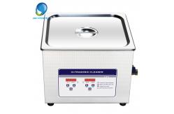 China Engine Parts Benchtop Ultrasonic Cleaner 240W 10L Tank Capacity Adjustable Heater supplier
