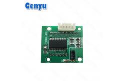 China RoHS 14 Segment LCD Display HTN Blue Background White Backlight SMT_HT1621 supplier