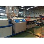 High Speed Single Screw Extruder , Plastic PP PE Corrugated Pipe Production Line for sale