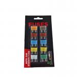 10pcs Blister Card Package Auto Car Blade Fuse ATO ATY Standard/Mini/Low Profile/Micro2 Size Fuse for Trolley in Blister Pack for sale