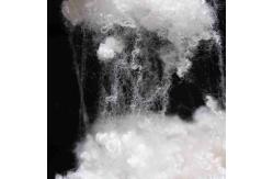 China Non Fluorescent 7D Fire Retardant Fiber For Mattress Padding Blanket supplier