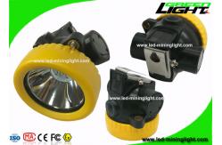 China High Security Rechargeable LED Hard Hat Light Wireless With Lithium Ion Battery supplier