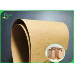135gsm 400gsm Recyclable Brown Kraft Paper Roll For Packing Food