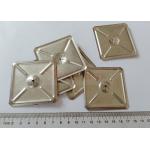Stainless Steel 2-1/2 Square Self Locking Washer To Insulation Pins for sale