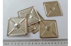 China Stainless Steel 2-1/2 Square Self Locking Washer To Insulation Pins supplier