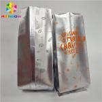 Waterproof Foil Pouch Packaging Stand Up Coffee Bag Gravnre Printing With Vent