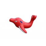 Small Red Dolphin Inflatable Water Floating Toys 3*1m for Park for sale