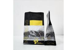 China Spot UV Aluminum Foil Coffee Bean Packaging Pouches Flat Bottom With Valve supplier