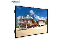 China Teaching 4K Whiteboard Customized 75 Inch Interactive Display Multitouch supplier