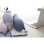 U Shaped Therapeutica Sleeping Pillow / Soft Memory Foam Neck Pillow OEM Service