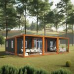Modular Customizable Detachable Container Housing Fire-resistant Prefabricated Offices for sale