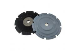 China Chemical Rubber Composite Diaphragm for Pumping Caustic Acid Hydrocarbon Powder supplier