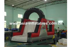 China Inflatable Party Rental Games, Obstacle Course With Slide supplier