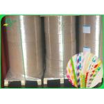 13.5 mm 14 mm Width White Kraft Paper Making Straws FDA FSC Approved for sale