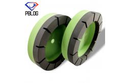China Segmented Hand Grinding Wheel Glass Edge Sectional Grinding Wheel Green supplier