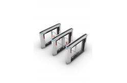 China Bidirectional Passage Swing Barrier Turnstile Biometric Access Control 30-40 Persons/Min supplier