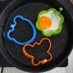 LFGB Approved 28g Multi Shape Silicone Egg Mold for sale
