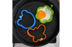 China Dishwasher Safe Food Grade Silicone Fired Egg Mold supplier