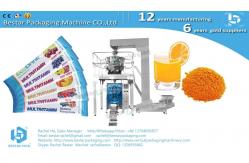 China Instant fruit juice powder stick pouch automatic weighing packaging machine BSTV-450AZ supplier