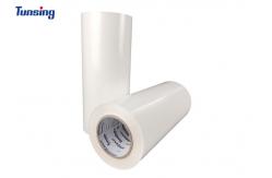 China Good Elasticity Ultra Thin Tpu Adhesive Film , Soft Feel Hot Melt Glue Film supplier