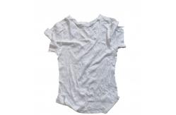 China SGS Decontamination Hosiery T Shirt White Rags Bulk supplier