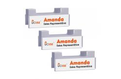 China Magnetic Double Sidesd Display Cubicle Name Holder waterproof supplier