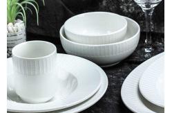 China OEM ODM Available Thick 16Pc 20Pc Ceramic Dinnerware Set supplier