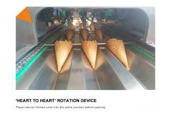 China 1.1KW 47 Plates Ice Cream Cone Making Machine Waffle Biscuit Machine supplier