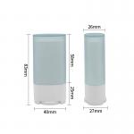 15g Capacity Plastic Deodorant Stick with Custom Logo and Bottom Filling Roller
