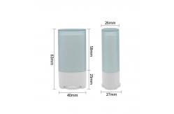 China 15g Capacity Plastic Deodorant Stick with Custom Logo and Bottom Filling Roller supplier
