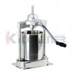 Stainless Steel Homemade Manual Sausage Stuffer Filler With Front Locking Cylinder for sale