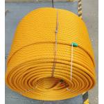 6 Strand 16mm*500m Steel Core PP Combination Playground Rope For Kids Playground Bridge for sale