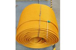 China 6x8 FC PP Multifilament / Polyester Combination Wire Rope For Playground Climbing Ropes supplier
