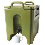 Plastic 10 Gallon Insulated Beverage Carrier For Hot Cold Drink for sale