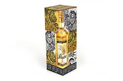 China Customized Square Recycled Paper Gift Boxes , Movable Cylindrical Tubes Wine Packaging supplier