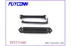 China Female 64 Pin Centronic IDC Clamp Connector with Cable Clamp 2.16mm supplier