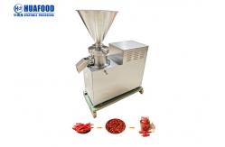 China Colloid Mill Chicken Bone Butter 30kg/h Chilli Grinding Machine supplier