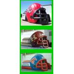 Customized attractive Horse inflatable football helmet tunnel
