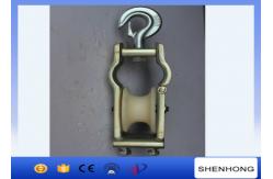 China Universal Stringing Conductor Cable Pulley Block With Hook SHC-120X58 supplier