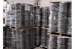 China 14 Guage Hot Dipped Galvanized Barbed Wire For Modern Security Fencing supplier