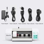 Clear PET PVC Hydrogel Vinyl Decal Cutting Machine That Cuts Stickers 300MM/s for sale