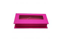 China Eyelash Cosmetic Packaging Box Empty Recyclable Materials supplier