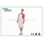 Breathable Waterproof Disposable Tyvek Aprons Polyethylene Apron 43 Gsm
