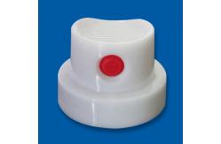 China Customized Aerosol Deodorant Spray Actuators Blue Insert Anti Punch supplier