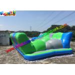 Vinyl Inflatable Obstacle Course Jump Around / Jumping Obstacle Track Inflatables for sale