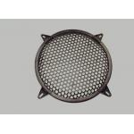 Round Type Waffle Speaker Grill Mesh , Metal Grill Mesh Size Customized for sale