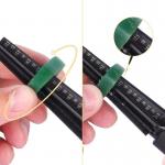 Wax Ring Filer Carving Cutter Plastic And Stainless Steel Finger Stick Ruler