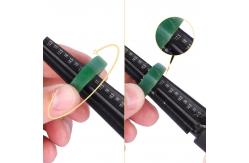 China Wax Ring Filer Carving Cutter Plastic And Stainless Steel Finger Stick Ruler supplier