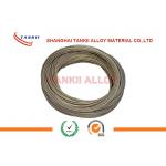 Round Wire Fecral Alloy Resistance Heating Flat Wire With ISO9001 Certificate