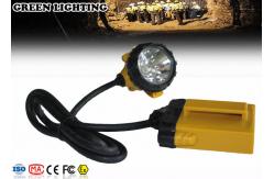 China GL12-A IP68 490g Weight 3W 25000Lux 10.4Ah Rechargeable LED Headlamp supplier